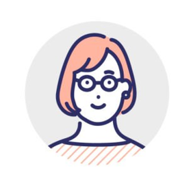 秘書タイプ イラスト